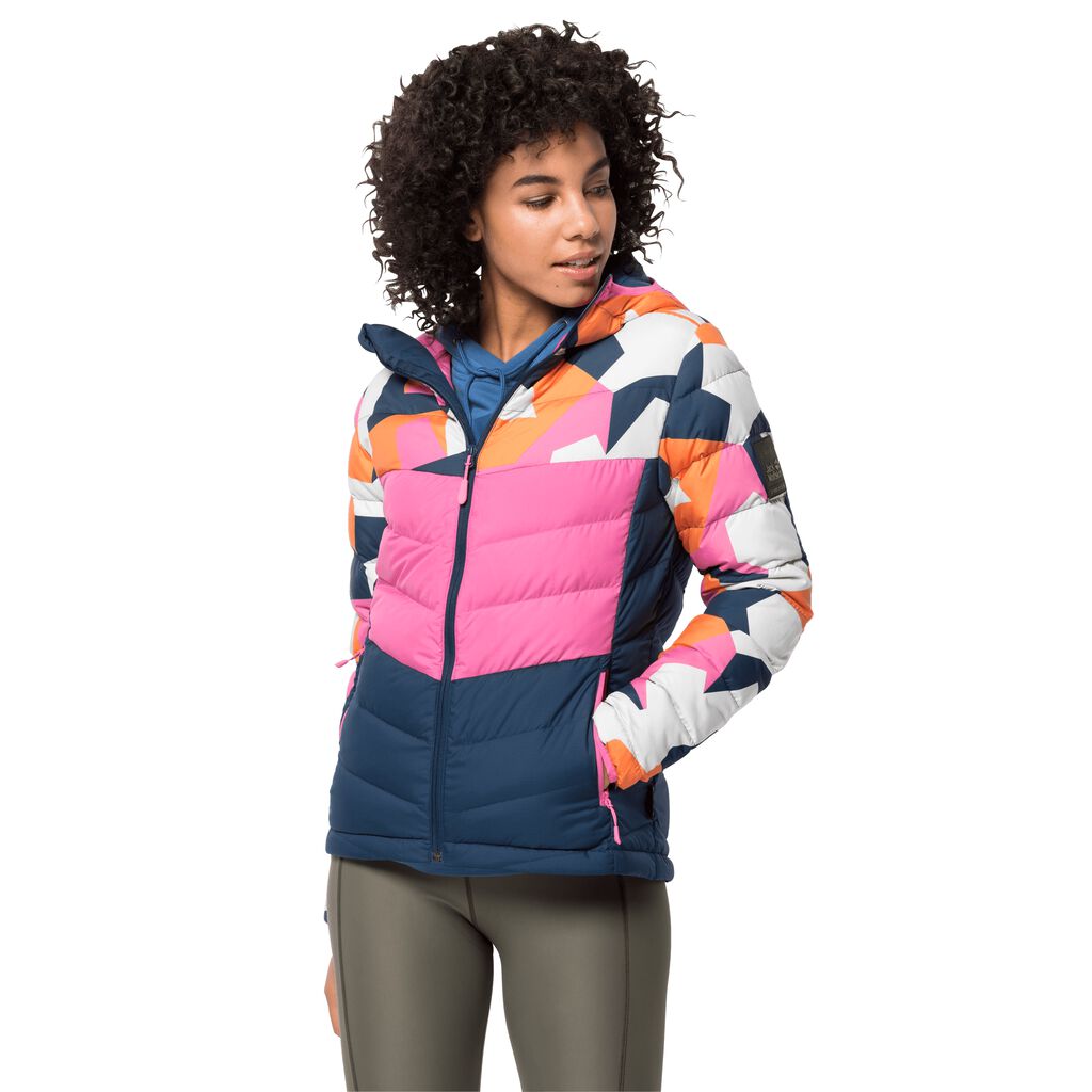 Jack Wolfskin 365 HIDEAWAY Vestes Femme Rose - GADXLMQ-73